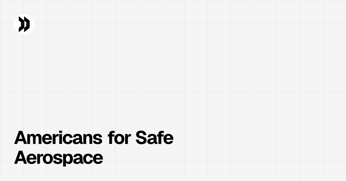 Americans for Safe Aerospace | Disclosdex