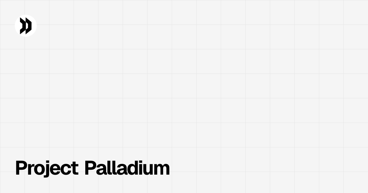 Project Palladium | Disclosdex