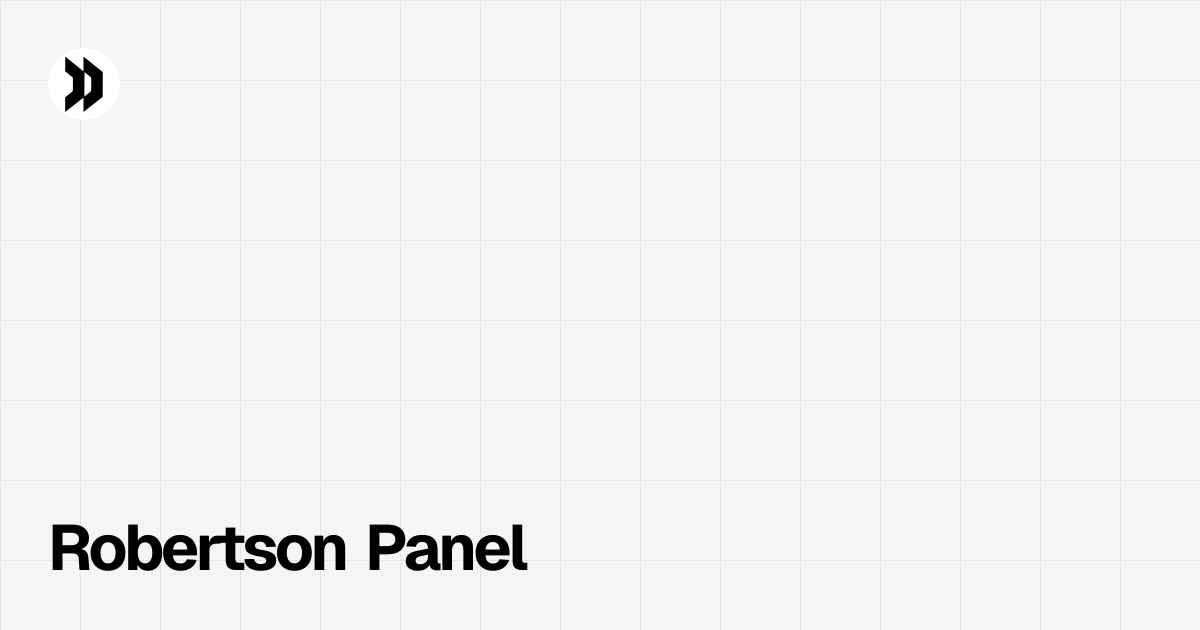 Robertson Panel | Disclosdex