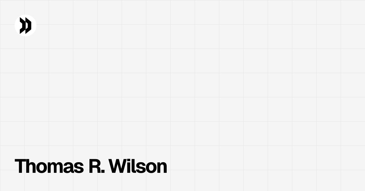 Thomas R. Wilson | Disclosdex