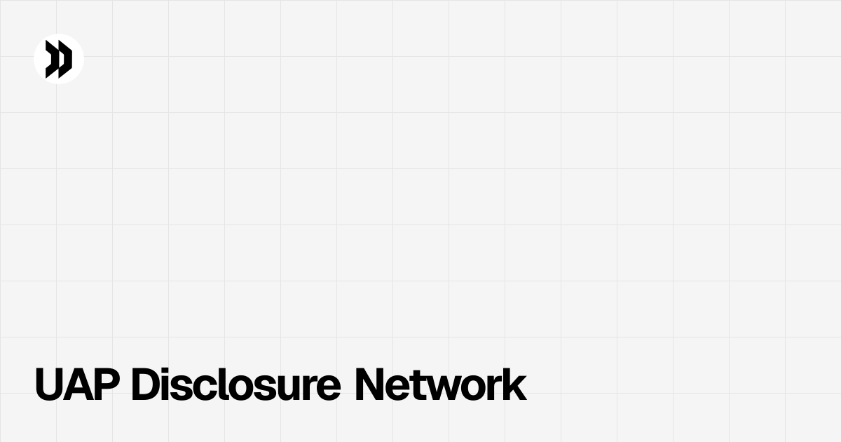 UAP Disclosure Network | Disclosdex